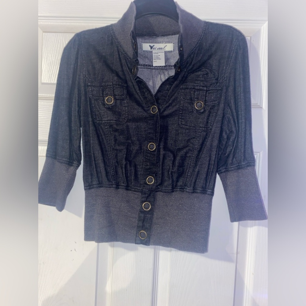 Wet Seal crop jacket